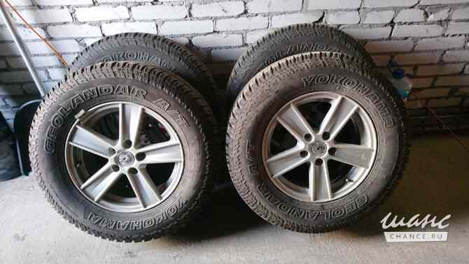 Колеса Yokohama 235/70 R16 мало б/у Санкт-Петербург - изображение 1