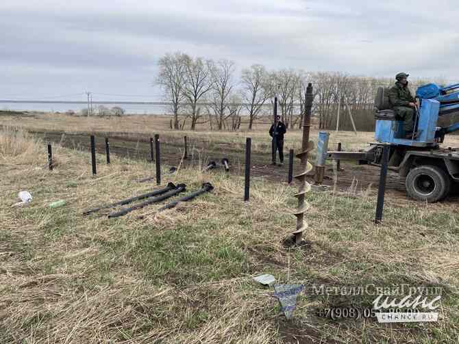 Винтовые сваи 76х3 мм от завода с монтажом под ключ Челябинск - изображение 9