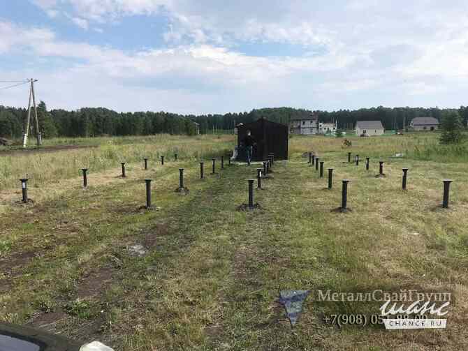 Винтовые сваи 133х4 мм от завода с монтажом под ключ Челябинск - изображение 1