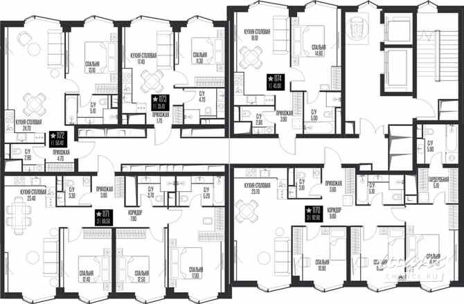 1-к квартира, 35.1 м², этаж 5/55 Москва - изображение 2