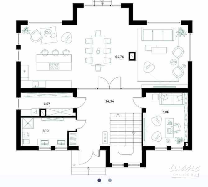 Коттедж 230 м², КП Резиденция Булатово территория, 272 Москва - изображение 3