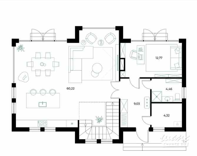 Коттедж 120 м², КП Резиденция Булатово территория, 296 Москва - изображение 3