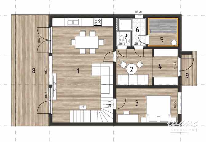 Дом 145 м², Малое Афанасово территория, 10А Дмитров - изображение 3