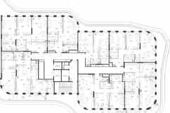 1-к квартира, 51.5 м², этаж 2/20