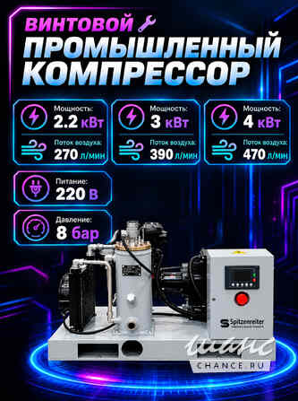 Винтовой Компрессор Spitzenreiter Дмитров - изображение 3