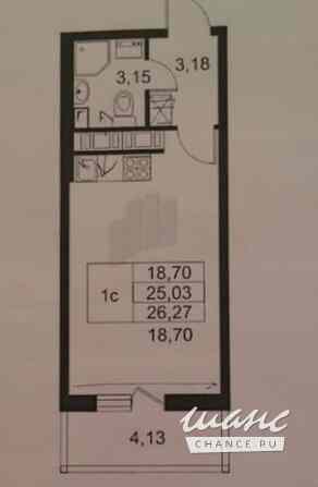 Сдаётся 1-к квартира, 24.5 м², этаж 18/20 Санкт-Петербург - изображение 10