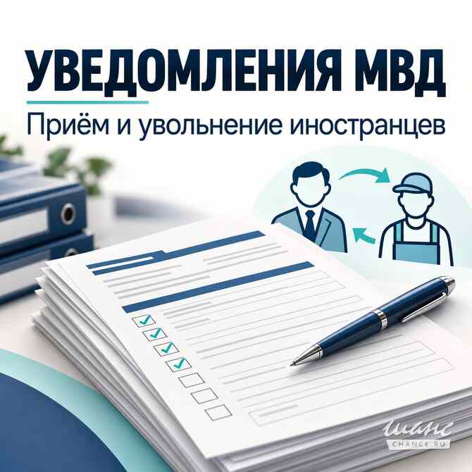 Уведомление о заключении или прекращении трудового договора с иностранцем. Красноярск - изображение 1