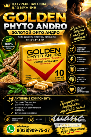 Голден Фито Андро "Golden Phyto Andro" для мужчин Грозный - изображение 1
