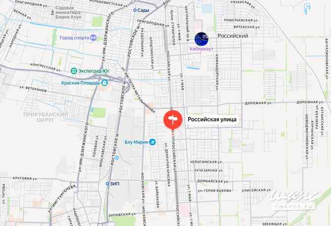 Земельный участок 8 соток, ИЖС, Российская улица Краснодар - изображение 1