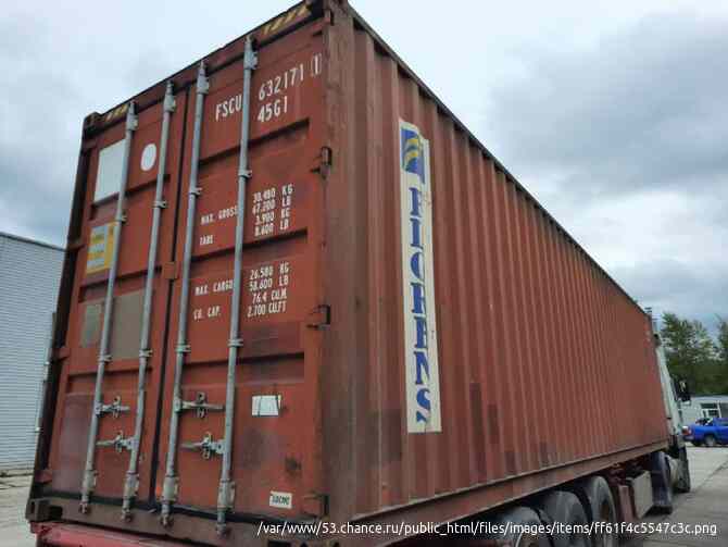 Контейнер 40 футов High Cube — купить контейнер в СПб с доставкой Санкт-Петербург - изображение 2