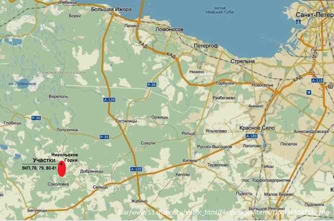 27.3 га из двух участков одним лотом в лесном массиве рядом с гольф клубом Горки. Ломоносов - изображение 2