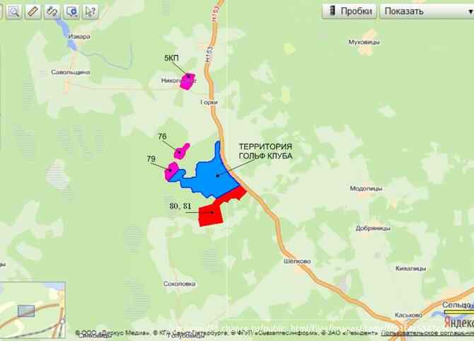 27.3 га из двух участков одним лотом в лесном массиве рядом с гольф клубом Горки. Ломоносов - изображение 3