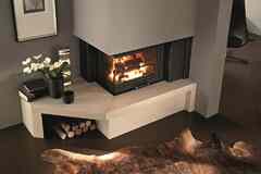 Угловой камин CONFORT TS 65х100 (Италия).