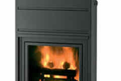 Камин-котёл C/80 TSK, дровяной, с водяной рубашкой (Италия).