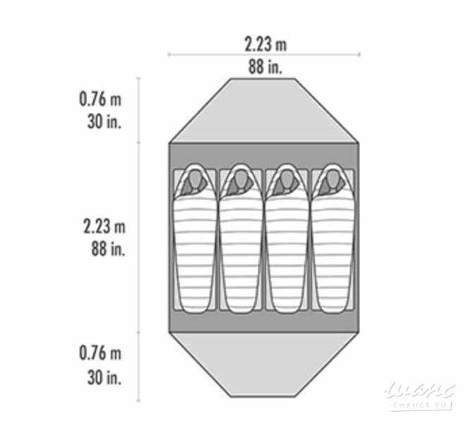 палатка MSR Elixir 4, новая Санкт-Петербург - изображение 4